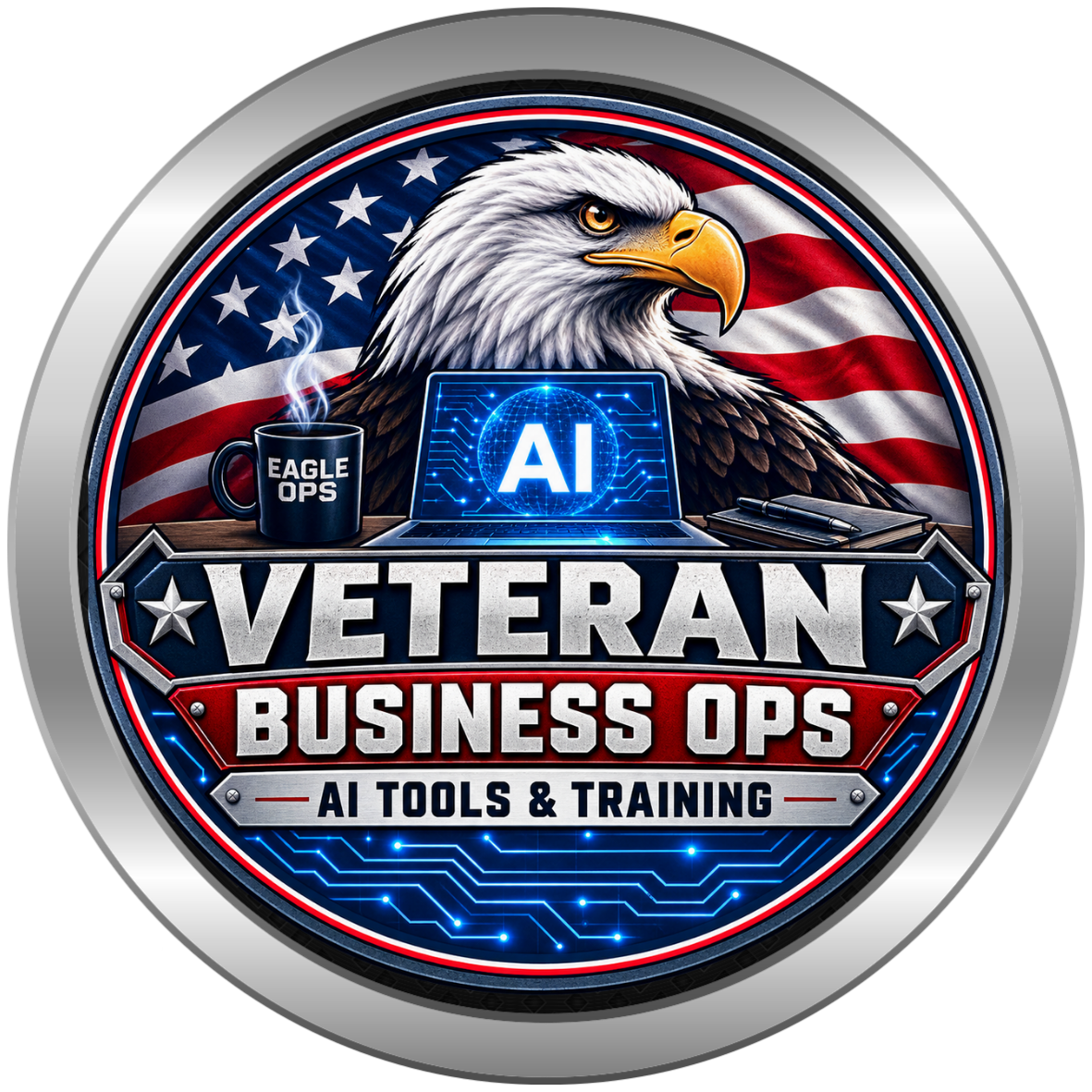 EAGLE OPS - AI Business Training logo